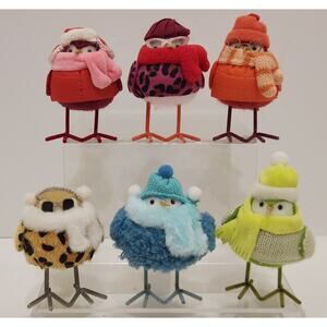 Target Wondershop 2023 Feathery Friends Christmas Fabric Birds
